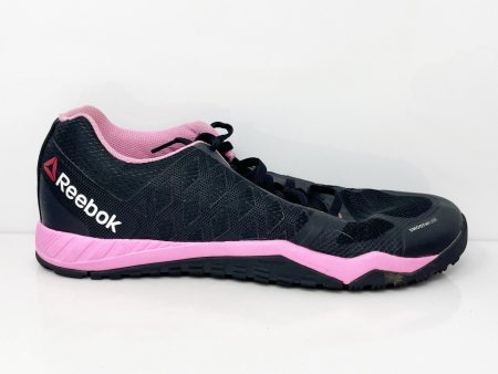 Reebok Womens Nanoweb Smoothfuse V72191 Black Running Shoes Sneakers Size 10 Online