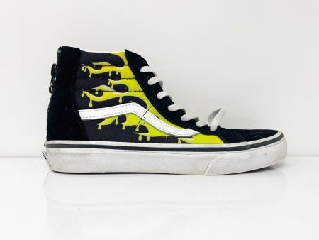 Vans Boys SK8 Hi 507452 Black Casual Shoes Sneakers Size 2.5 Fashion