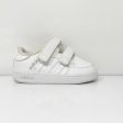 Adidas Boys Breaknet FZ0088 White Casual Shoes Sneakers Size 5 Discount