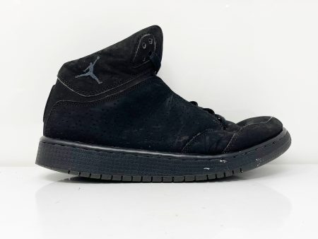 Nike Boys Air Jordan 1 Flight 5 881440-010 Black Basketball Shoes Sneakers Sz 6Y Hot on Sale