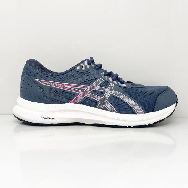 Asics Womens Gel Contend 8 1012B319 Gray Running Shoes Sneakers Size 9 W Discount