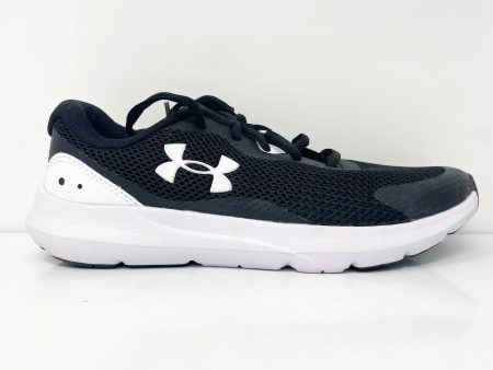 Under Armour Boys Surge 3 3024989-001 Black Running Shoes Sneakers Size 5Y Supply