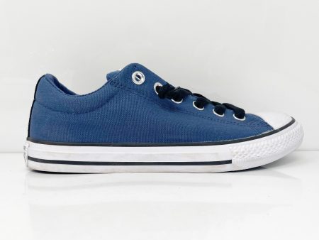 Converse Boys Chuck Taylor All Star 661893F Blue Casual Shoes Sneakers Size 5 For Sale