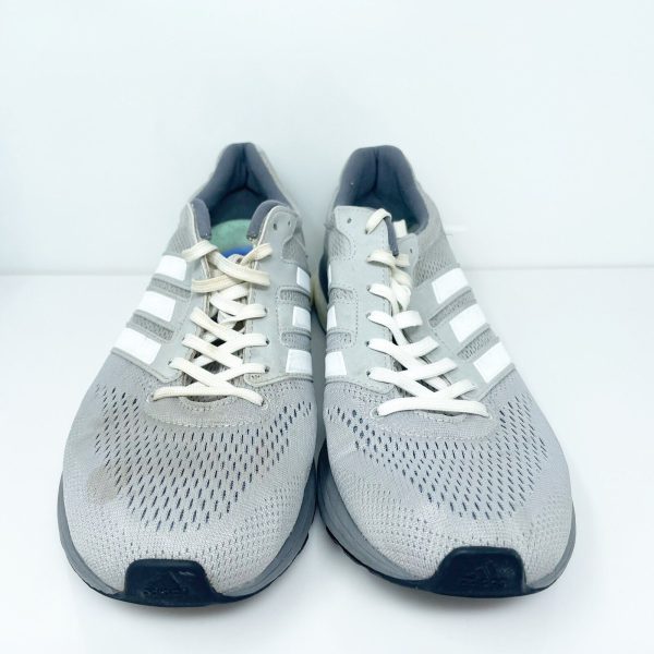 Adidas Womens Adizero Boston 7 AQ0199 Gray Running Shoes Sneakers Size 10 For Sale