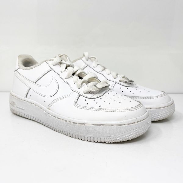 Nike Boys Air Force 1 Low 314192-117 White Casual Shoes Sneakers Size 5.5Y Discount