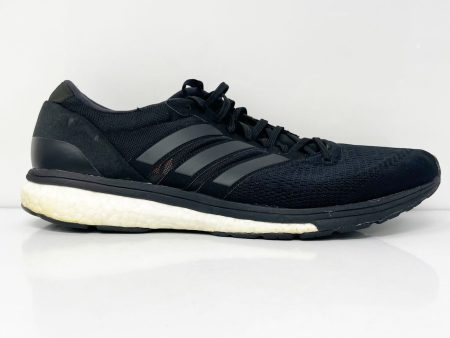 Adidas Mens Adizero Boston 6 BA8370 Black Running Shoes Sneakers Size 12.5 Hot on Sale