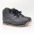 Timberland Boys Euro A1NJF Black Lace Up Hiking Boots Size 5.5 Supply