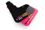 Rally Armor 22-24 Subaru Forester & Wilderness Pink Mud Flap BCE Logo For Sale