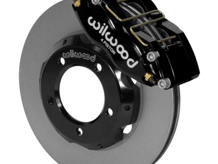 Wilwood Dynapro Radial Front Kit 11in Rotors Black 61-67 Jaguar XKE w  Lines Online now