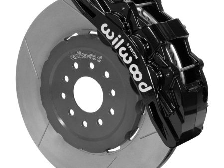 Wilwood SX6R Front Brake Kit 15in GT Slotted Black 05-13 Chevy Corvette Supply